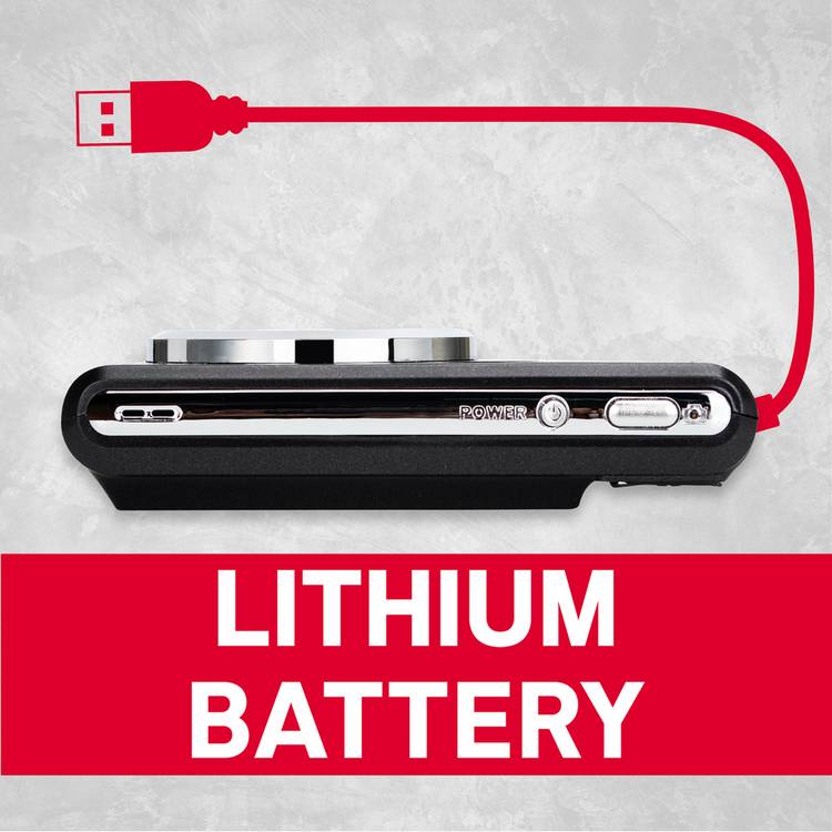 AGFA DC5500 compact digital camera 24MP black, UK version