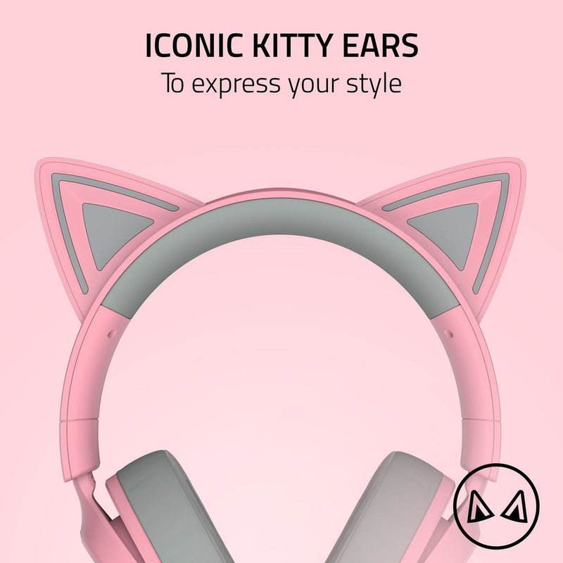 Razer Kraken Kitty pink gaming headset - British product