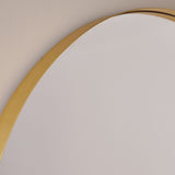 Argos Home gold effect round wall mirror 80cm, UK version