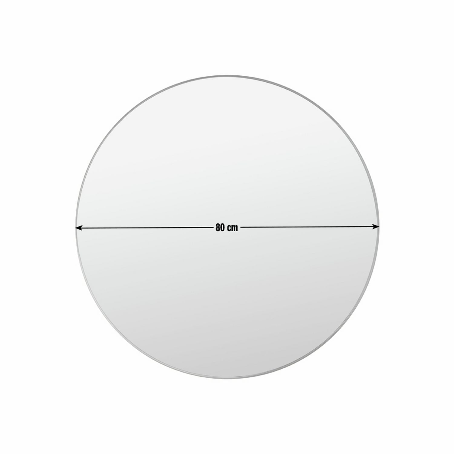 Argos Home gold effect round wall mirror 80cm, UK version
