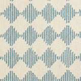 Habitat Blue Diamond tufted cream wool rug 120x170cm (British brand)