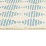 Habitat Blue Diamond tufted cream wool rug 120x170cm (British brand)