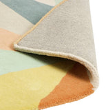Habitat geometric patch wool rug 120x170cm (British brand)