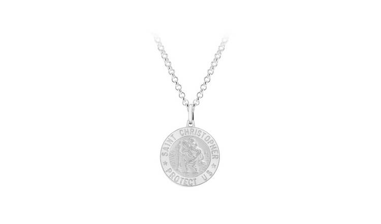 Revere Men's Personalised St. Christopher Pendant GOODS Argos