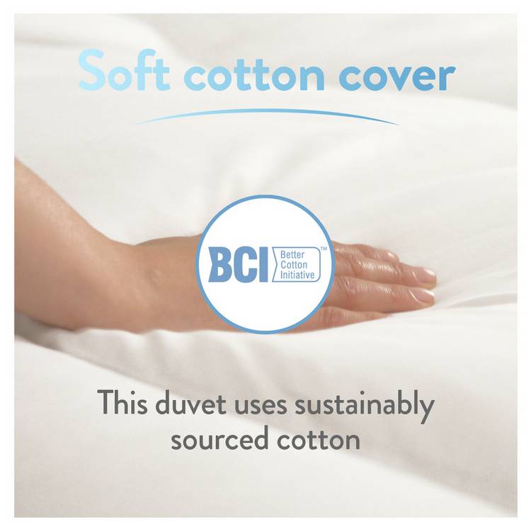 Slumberdown duvet Cotton Comfort 10.5 Tog Single, UK version