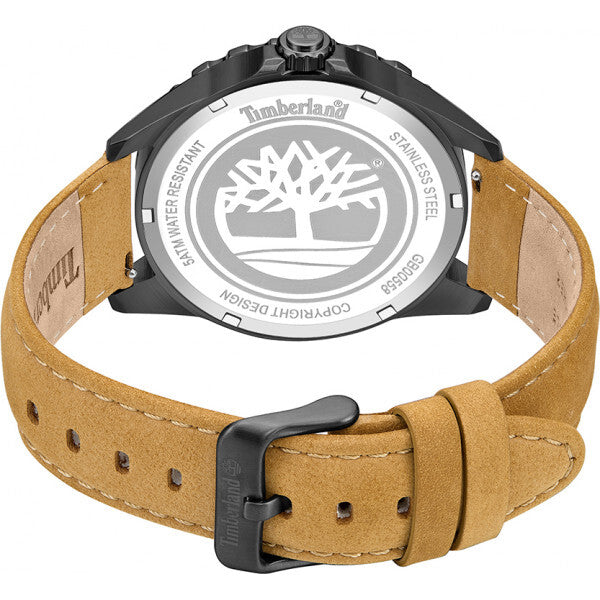 Timberland men's Day Pond beige watch, UK version