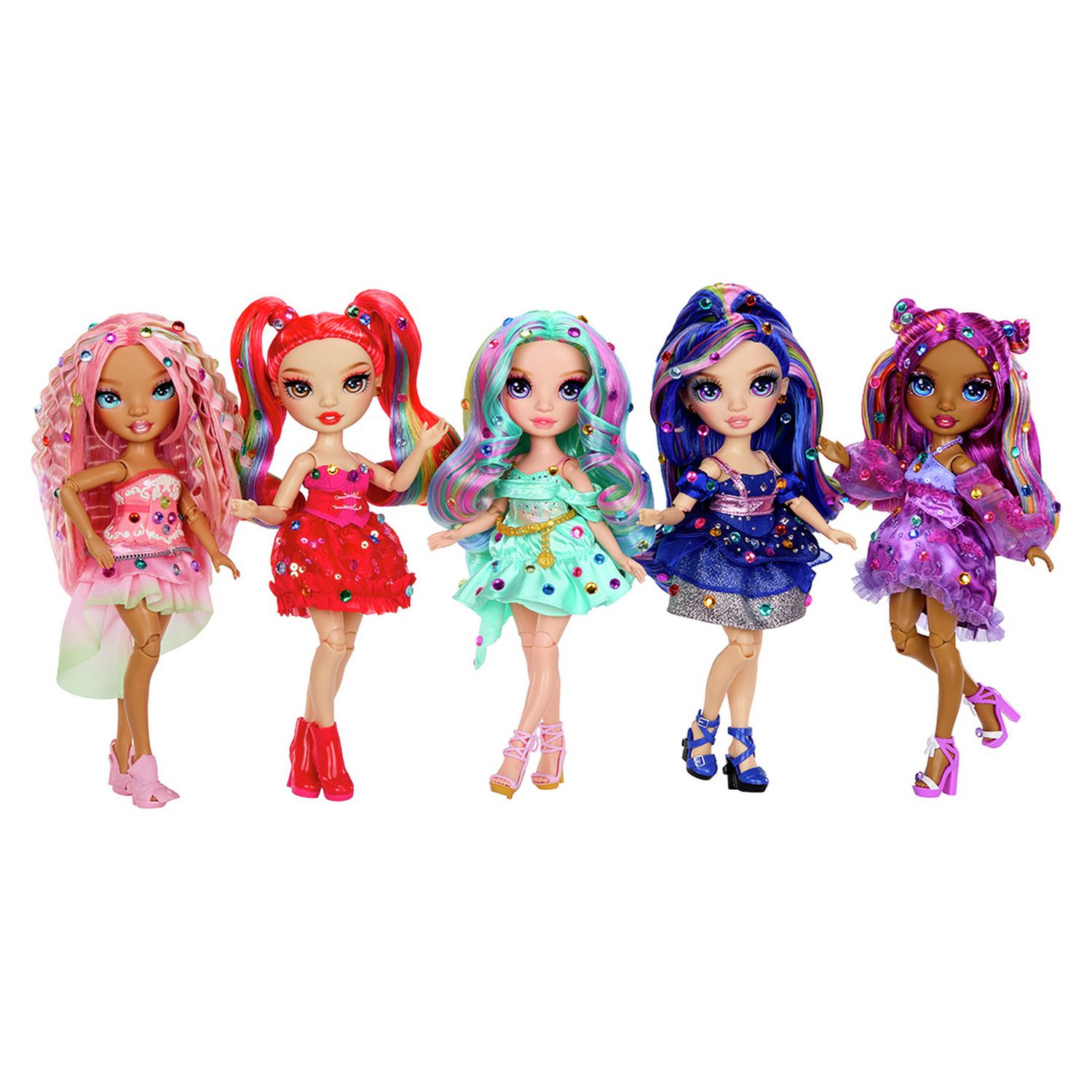Rainbow High Be Dazzling Celine Turquoise fashion doll 12 inches (British brand)