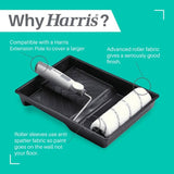 Harris 9 inch roller set for walls and ceilings (British brand)