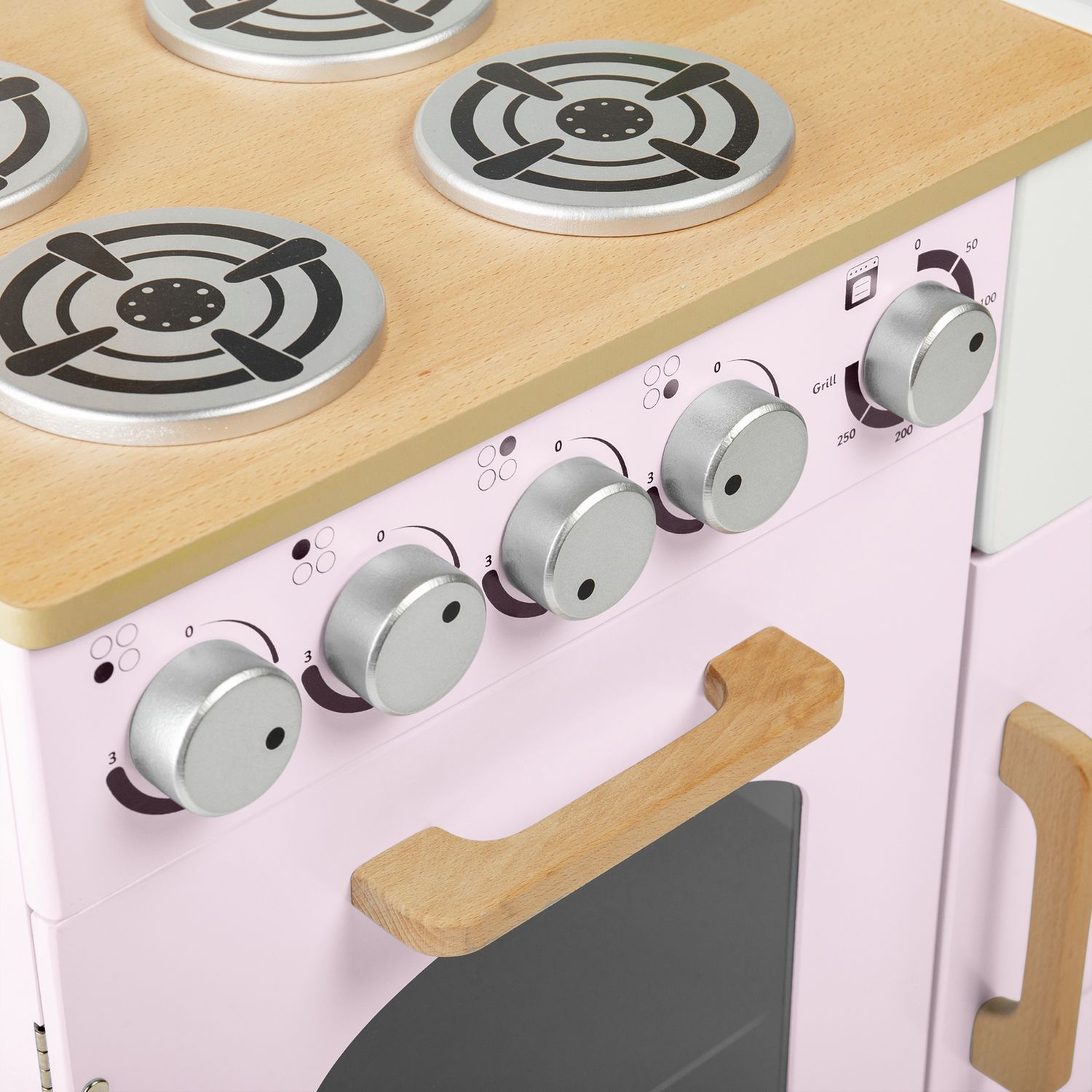 Tidlo wooden play kitchen pink, UK version