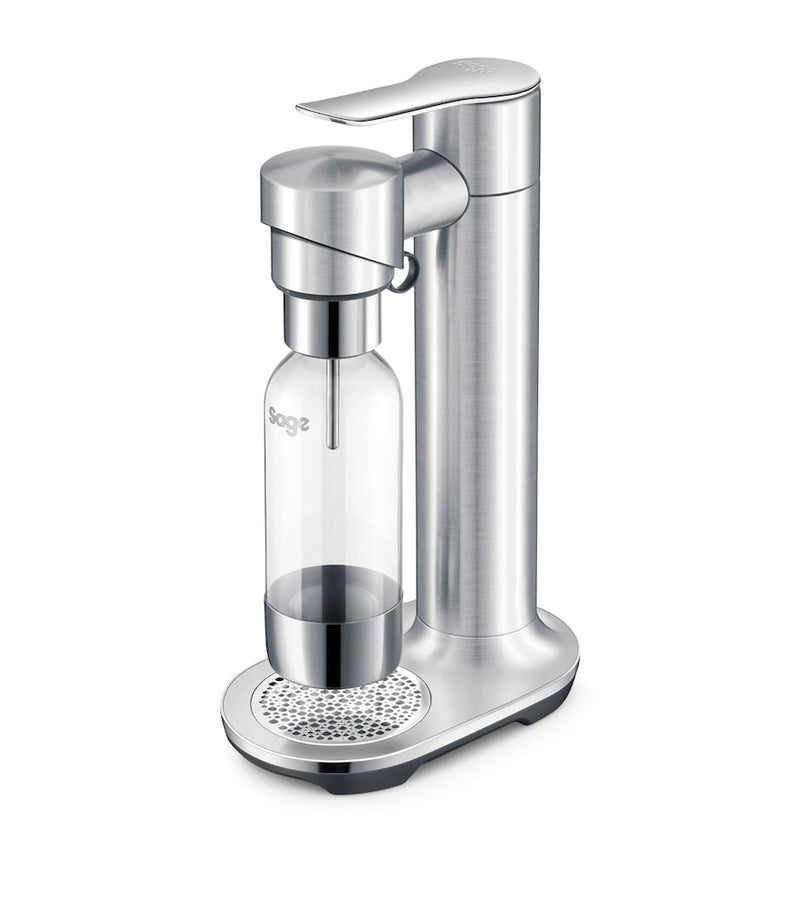 Sage sparkling drink maker with 1L bottle and FusionCap (British brand)