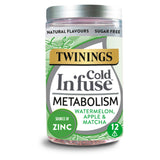 Twinings Cold In'fuse Metabolism with Watermelon, Apple & Zinc, 12 Infusers All tea Sainsburys   