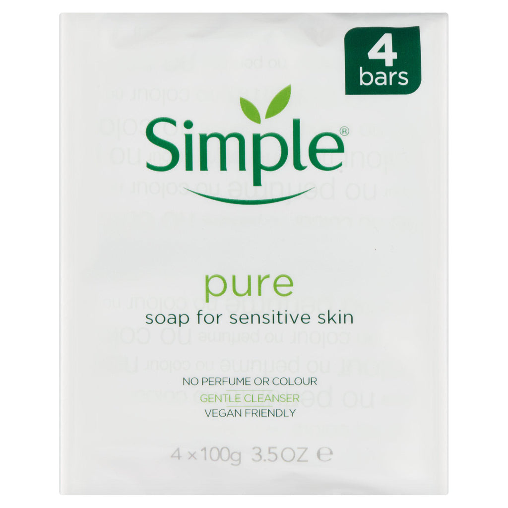 Simple Bar Soap 4x100g