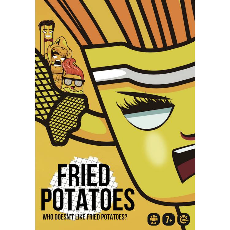 Fried Potatoes Original Trading Card, imported from the UK