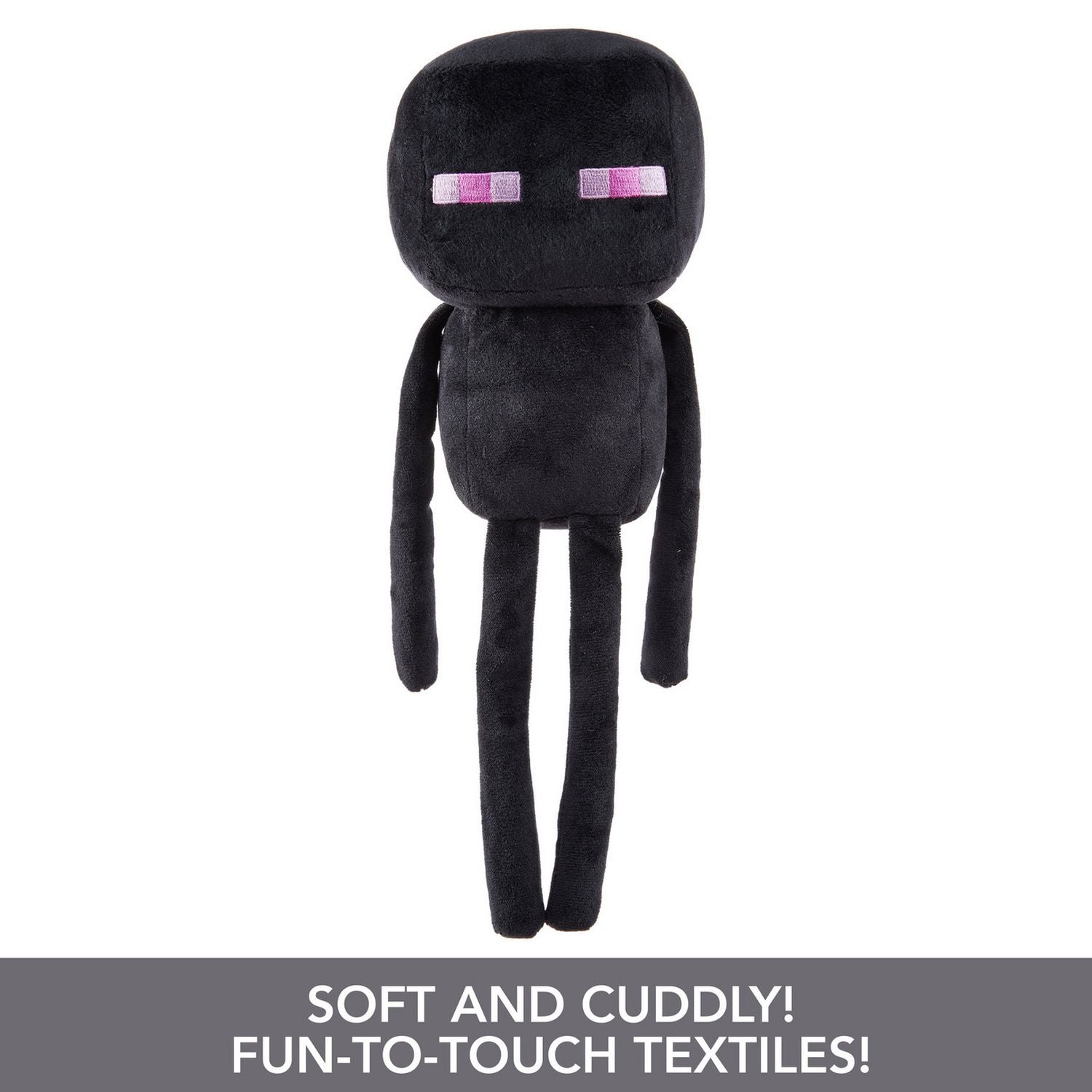 Minecraft Enderman plush toy 8 inches, imported from the UK