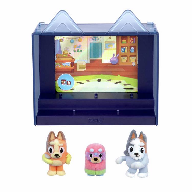 Bluey toy figures Grannies episode pack 4cm - British product