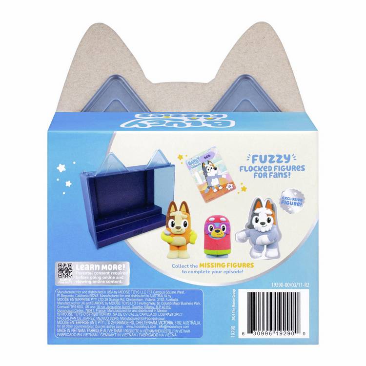 Bluey toy figures Grannies episode pack 4cm - British product