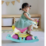 Rollplay Rainbow Unicorn 2-in-1 ride-on (British brand)
