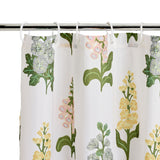 Argos Home country floral shower curtain with frill green 180x180cm (British brand)