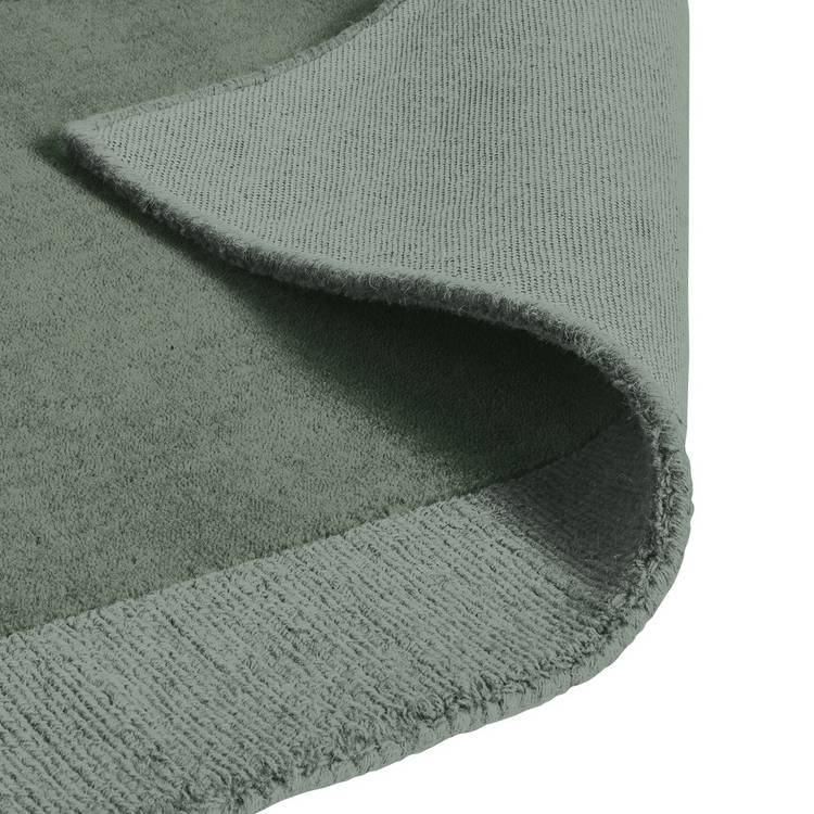 Habitat wool runner green 66x200cm, imported from the UK