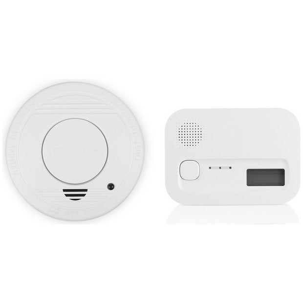 Smartwares Smoke Alarm and CO Alarm Set, UK version