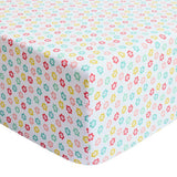 Argos Home twin pack toddler fitted sheets strawberry floral UK version