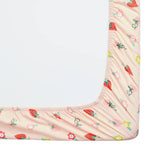 Argos Home twin pack toddler fitted sheets strawberry floral UK version