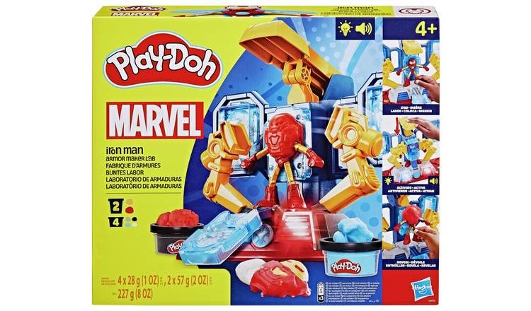 Play-Doh Marvel Iron Man Armor Maker Lab GOODS Argos