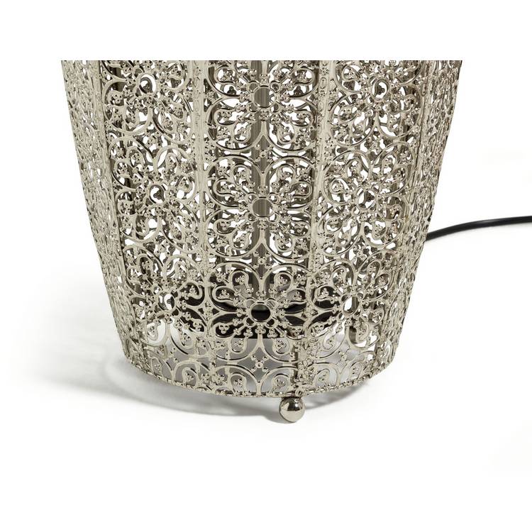 Argos Home Global Fretwork metal floor lamp, UK version