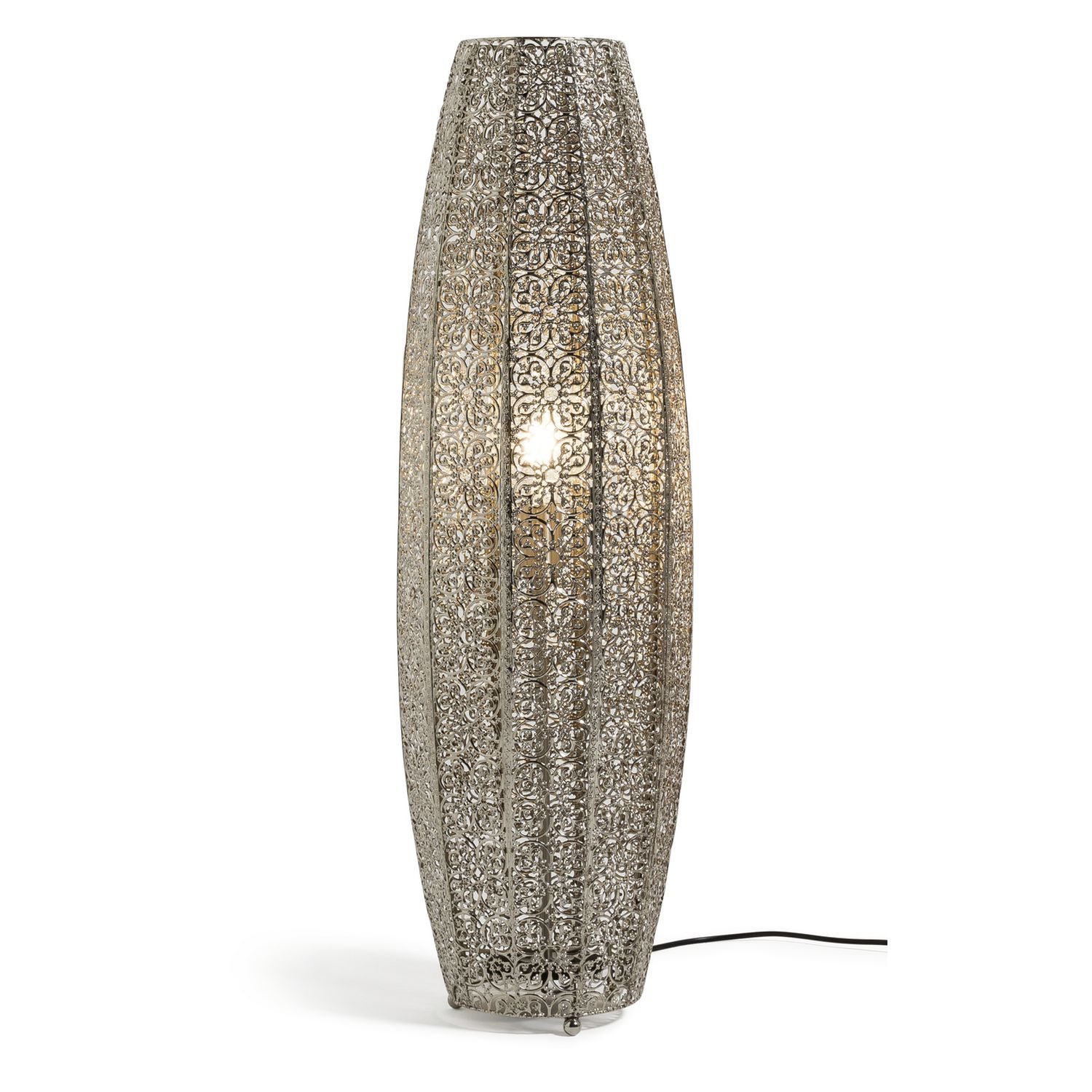 Argos Home Global Fretwork metal floor lamp, UK version