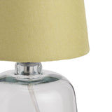 Argos Home Cabras Glass Table Lamp - Sage
