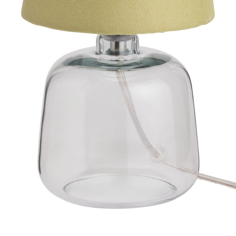 Argos Home Cabras Glass Table Lamp - Sage