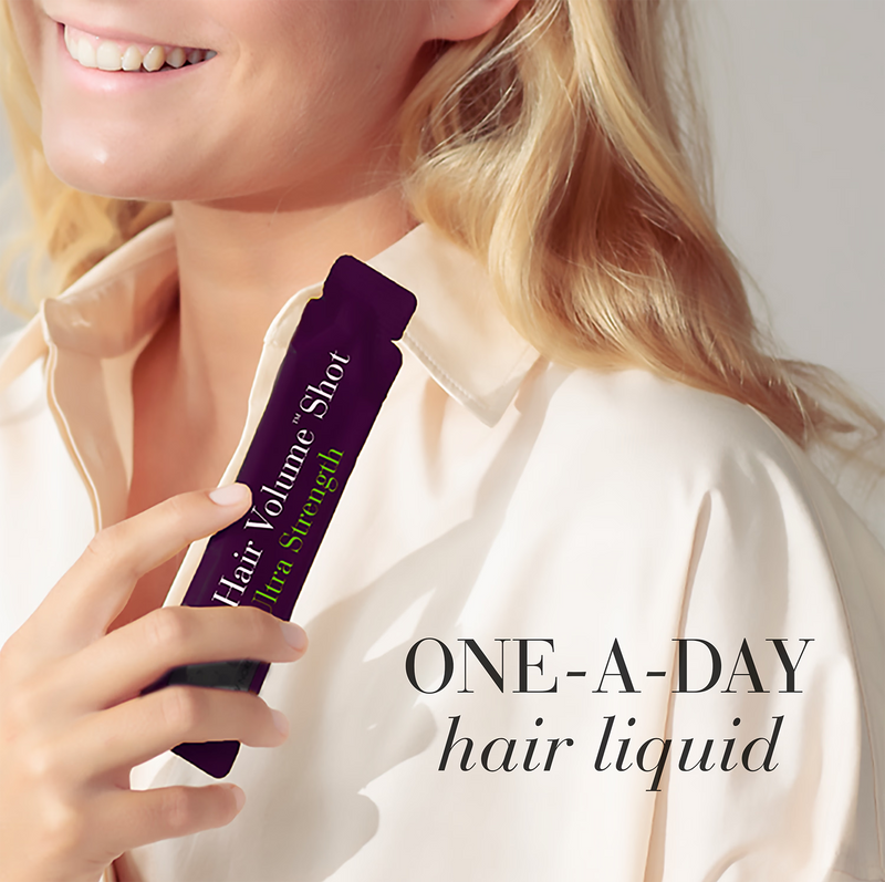 New Nordic Hair Volume Shot apple pineapple sachets (British brand)
