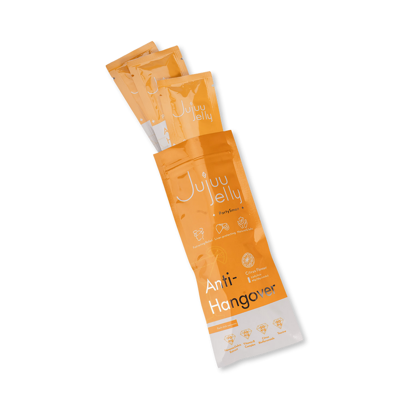 Party Smart anti-hangover jelly stick 3-pack (British brand)