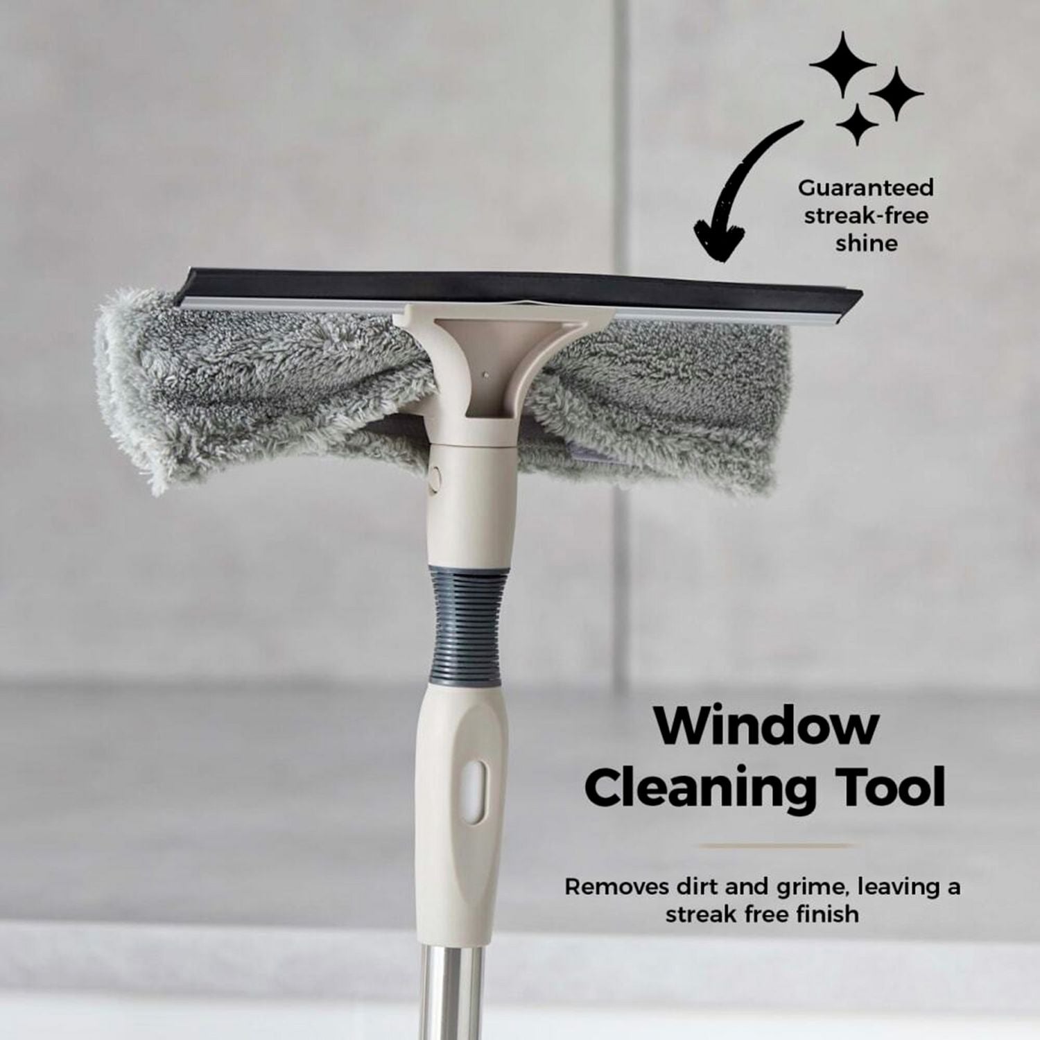 Tower 8-in-1 cleaning set with microfibre heads (British brand)