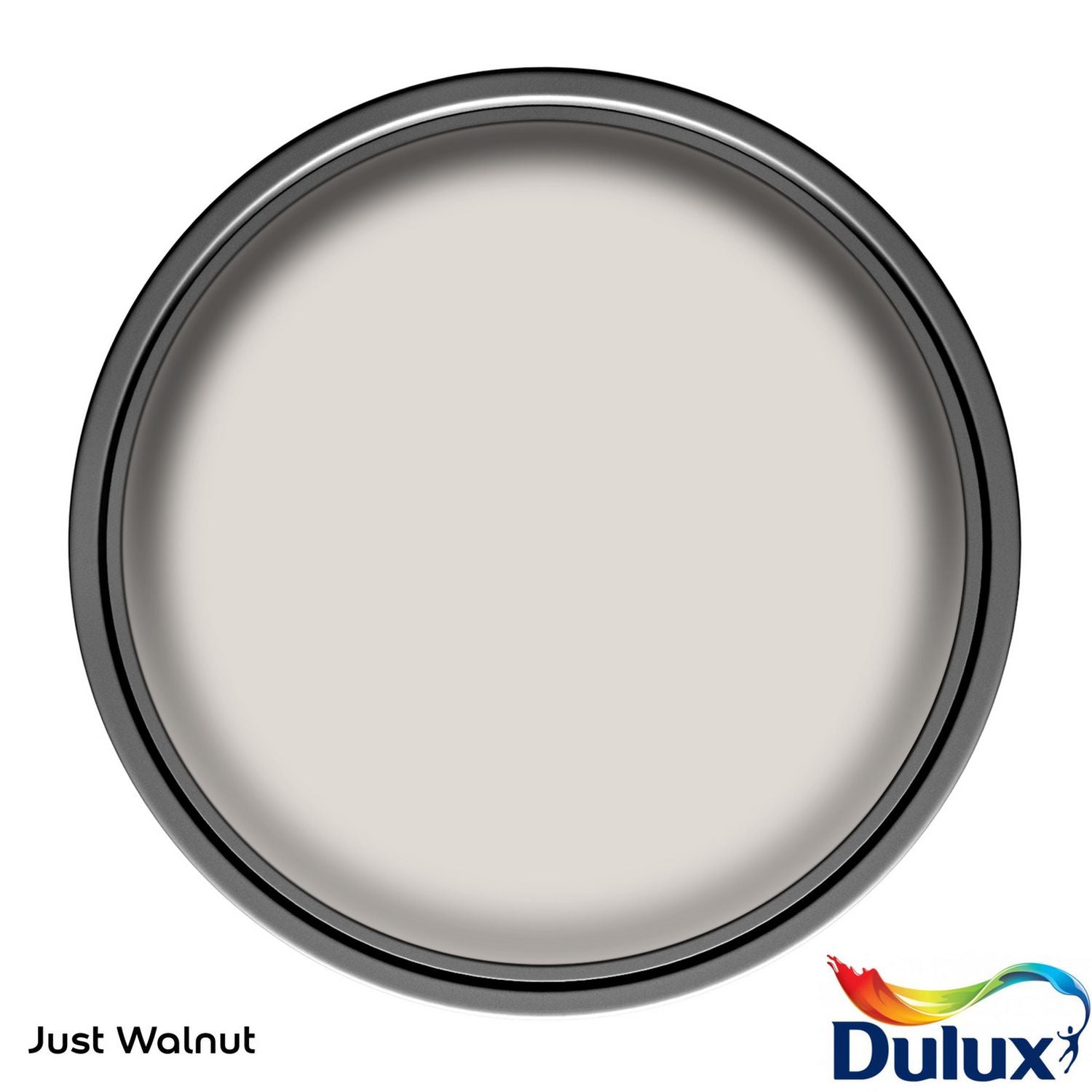 Dulux Walls & Ceilings matt paint Just Walnut 5L, UK version