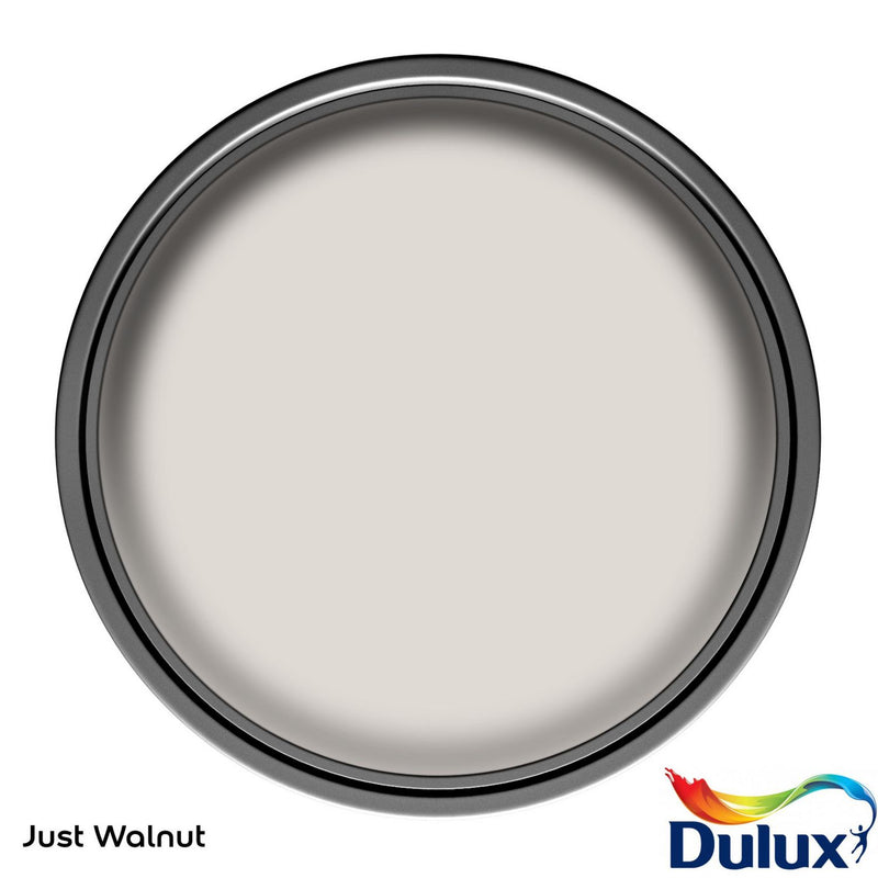 Dulux Walls & Ceilings matt paint Just Walnut 5L, UK version