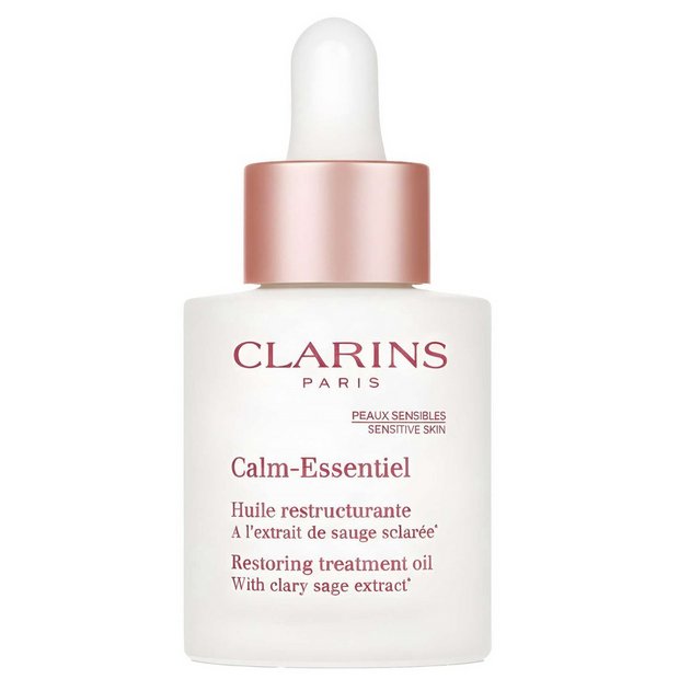 Clarins Calm-Essentiel facial oil 30ml, imported from the UK