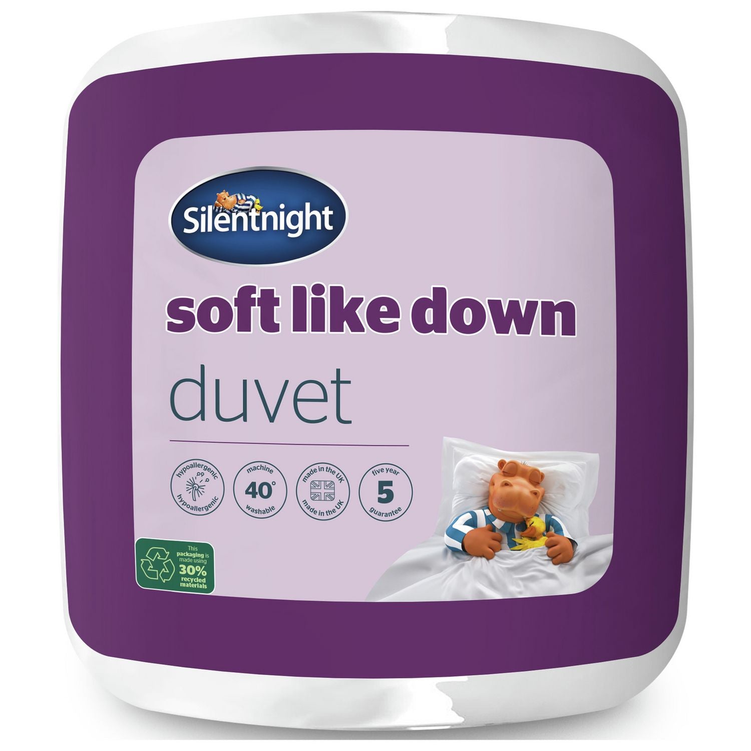 Silentnight Soft Like Down 4.5 Tog Duvet - Superking