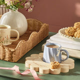 Argos Home wooden tea and biscuit tray, UK version