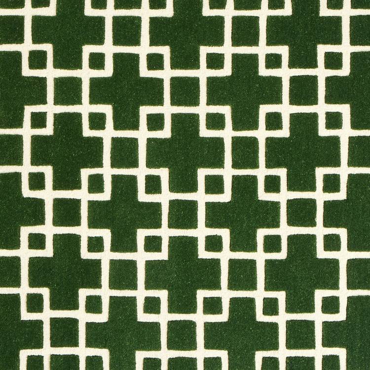 Habitat green wool rug 120x170cm (British brand)