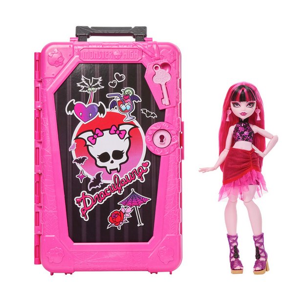 Monster High Draculaura Skulltimate Secrets doll playset, imported from the UK