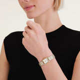 Rosefield Boxelle ladies duotone steel bracelet watch, imported from the UK