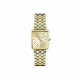 Rosefield Boxy XS gold bracelet watch 24mm, imported from the UK