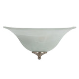 Argos Home Alabaster wall light with opal glass shade (British brand)