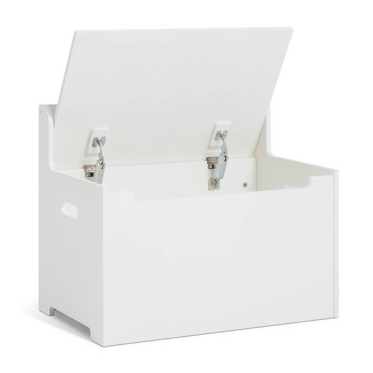 Habitat Joni toy box with back rest 80L - British product