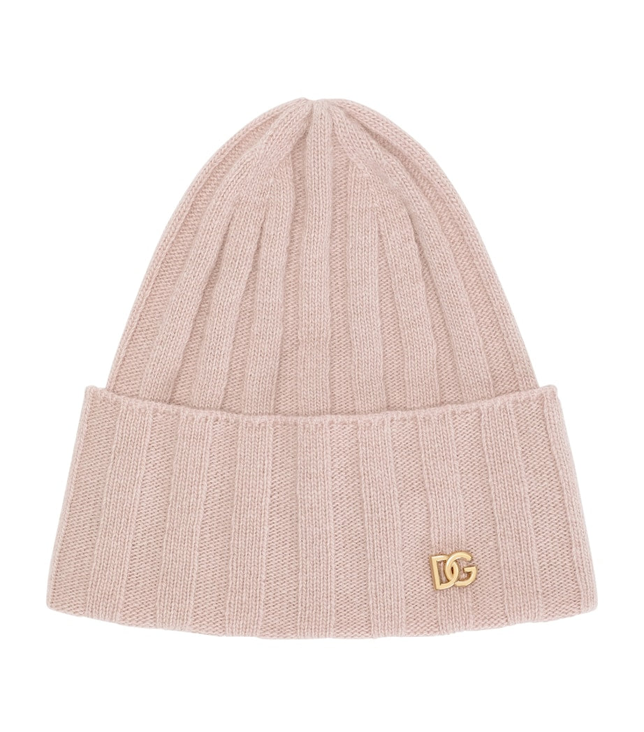 Dolce&Gabbana Kids Virgin Wool Logo Beanie - British product