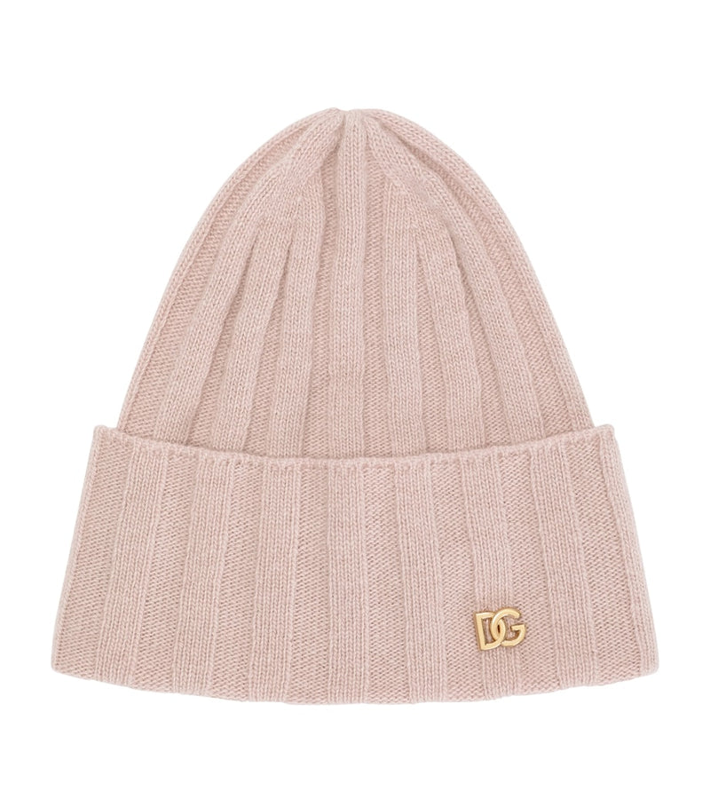 Dolce&Gabbana Kids Virgin Wool Logo Beanie - British product