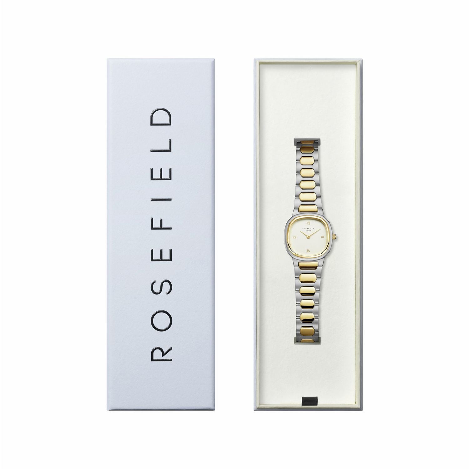 Rosefield Gaia duotone steel ladies bracelet watch 30mm, UK version