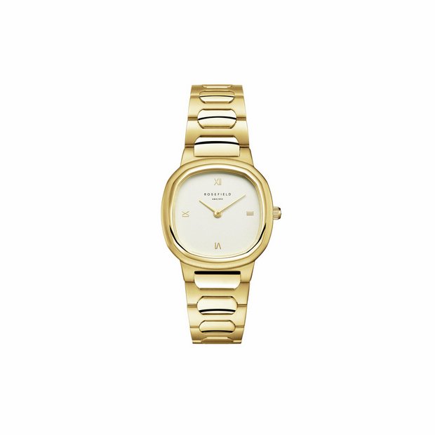 Rosefield Gaia ladies bracelet watch gold 30mm (British brand)