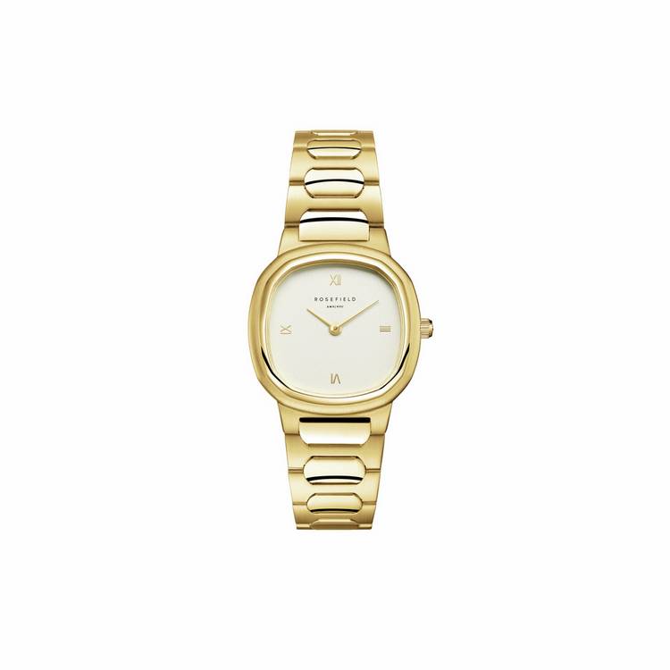 Rosefield Gaia ladies bracelet watch gold 30mm (British brand)